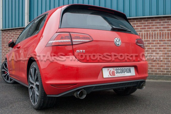 Catback Scorpion pour Golf 7 GTI
