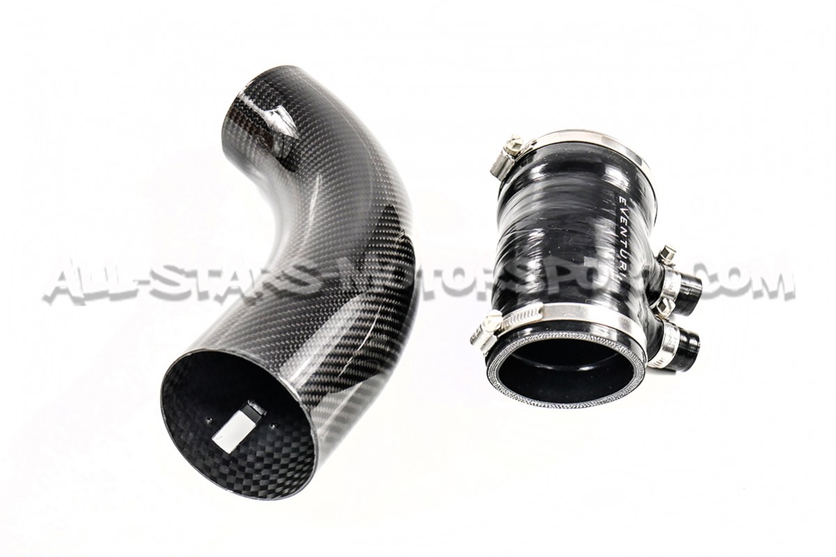 Tube d'admission carbone / kevlar Eventuri pour Honda Civic Type R FK2