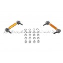 Biellettes de barre stab arriere reglables Whiteline pour Lancer Evo 10