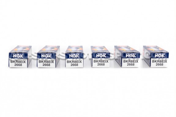 NGK BKR8EIX Colder Spark Plugs for Audi S4 / RS4 B5 2.7T