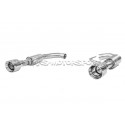 Mishimoto Axle-back Pro for Ford Mustang S550 V8 5.0