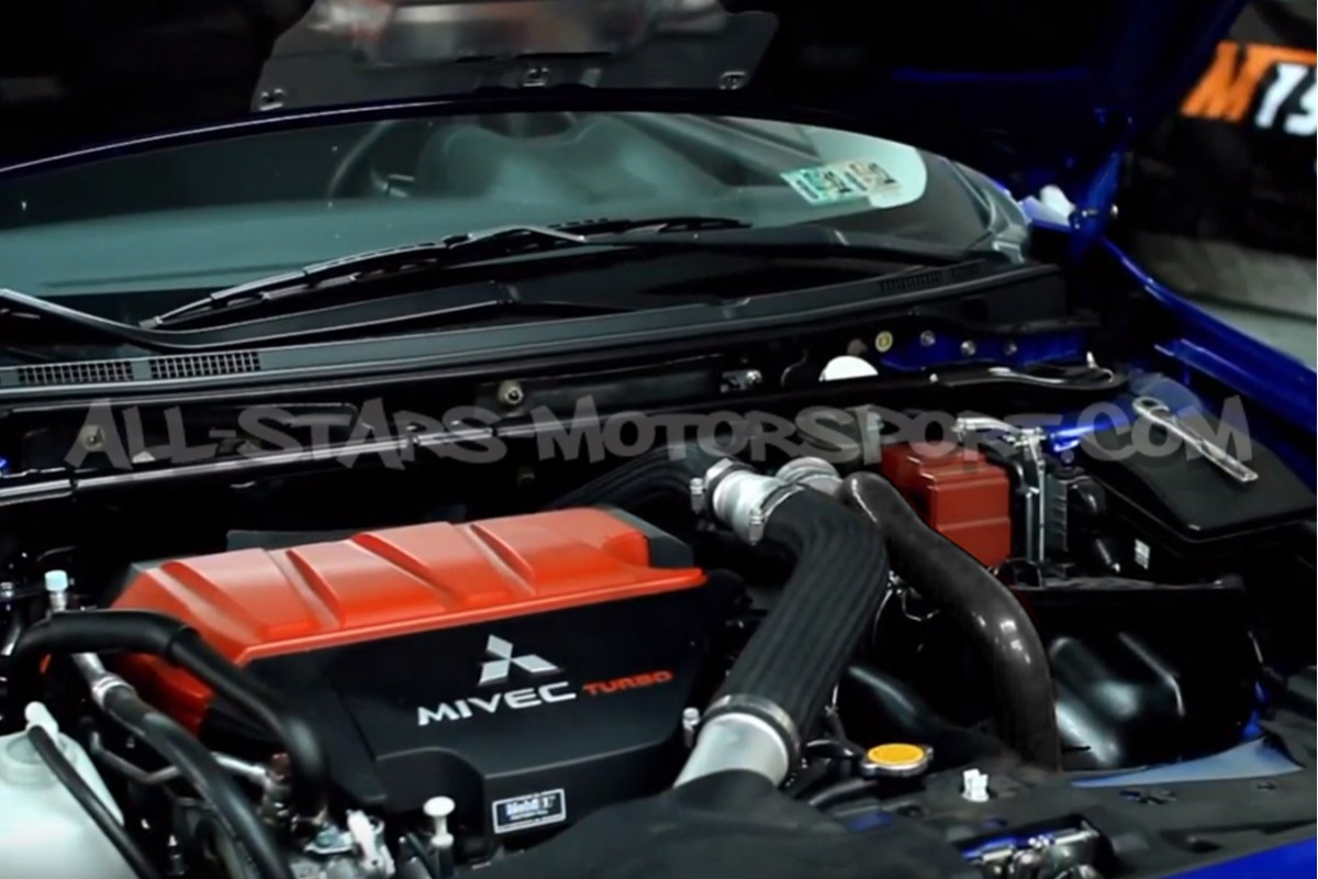 Durite de retour de dump valve silicone Mishimoto pour Lancer Evo X