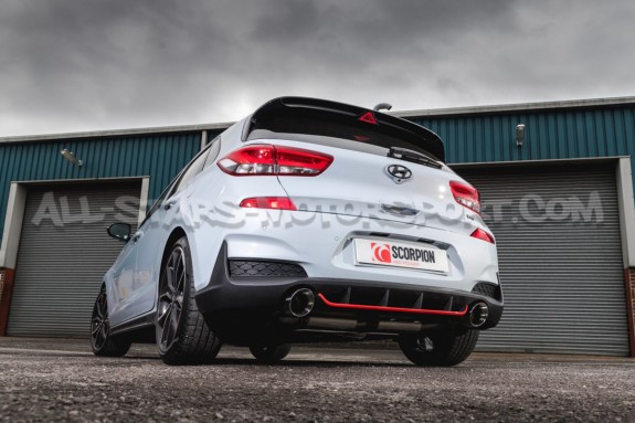 Hyundai i30 N (Non GPF) Scorpion Valved Catback
