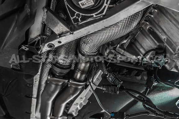 BMW M2 Comp / M3 F80 / M4 F82 Akrapovic Catless Downpipes