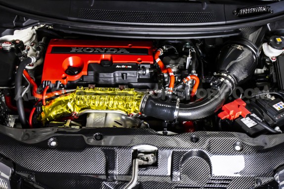 Admision de carbono V2 Eventuri para Honda Civic Type R FK2