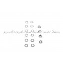 Biellettes de barre stab avant reglables Whiteline pour Mercedes A45 / CLA 45 AMG