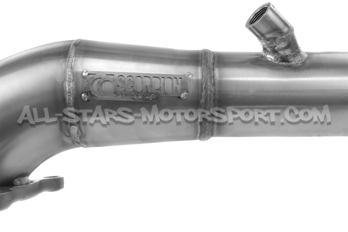 Downpipe decata Scorpion pour Honda Civic Type R FK8