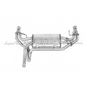 Escape Akrapovic Slip-On inox para 595 / 695 Abarth 2012+