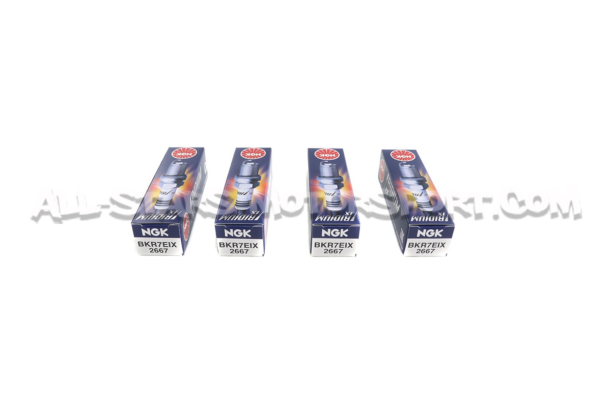 NGK BKR7EIX Spark Plugs for Polo 6R GTI / Ibiza 6J Cupra / Fabia VRS 1.4 TSI