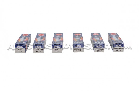 NGK colder LFR6AIX-11 Spark Plugs for Nissan 350z