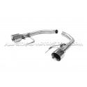 Silencieux axle-back pro Mishimoto pour Mustang S550 V8 5.0