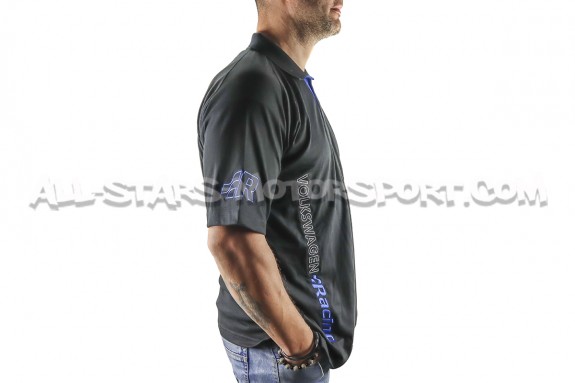 Polo Racingline Noir / Bleu