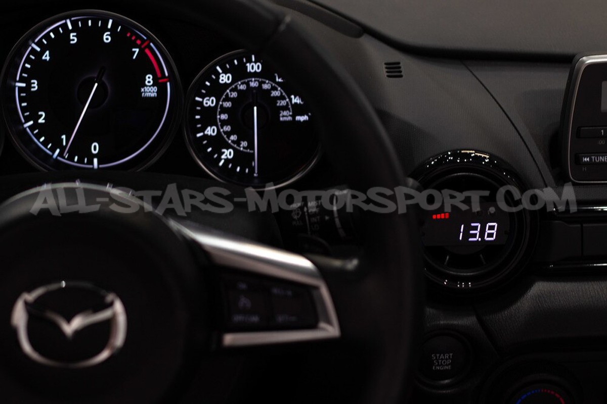 Reloj digital de ventilacion P3 Gauges para Mercedes C63 W205