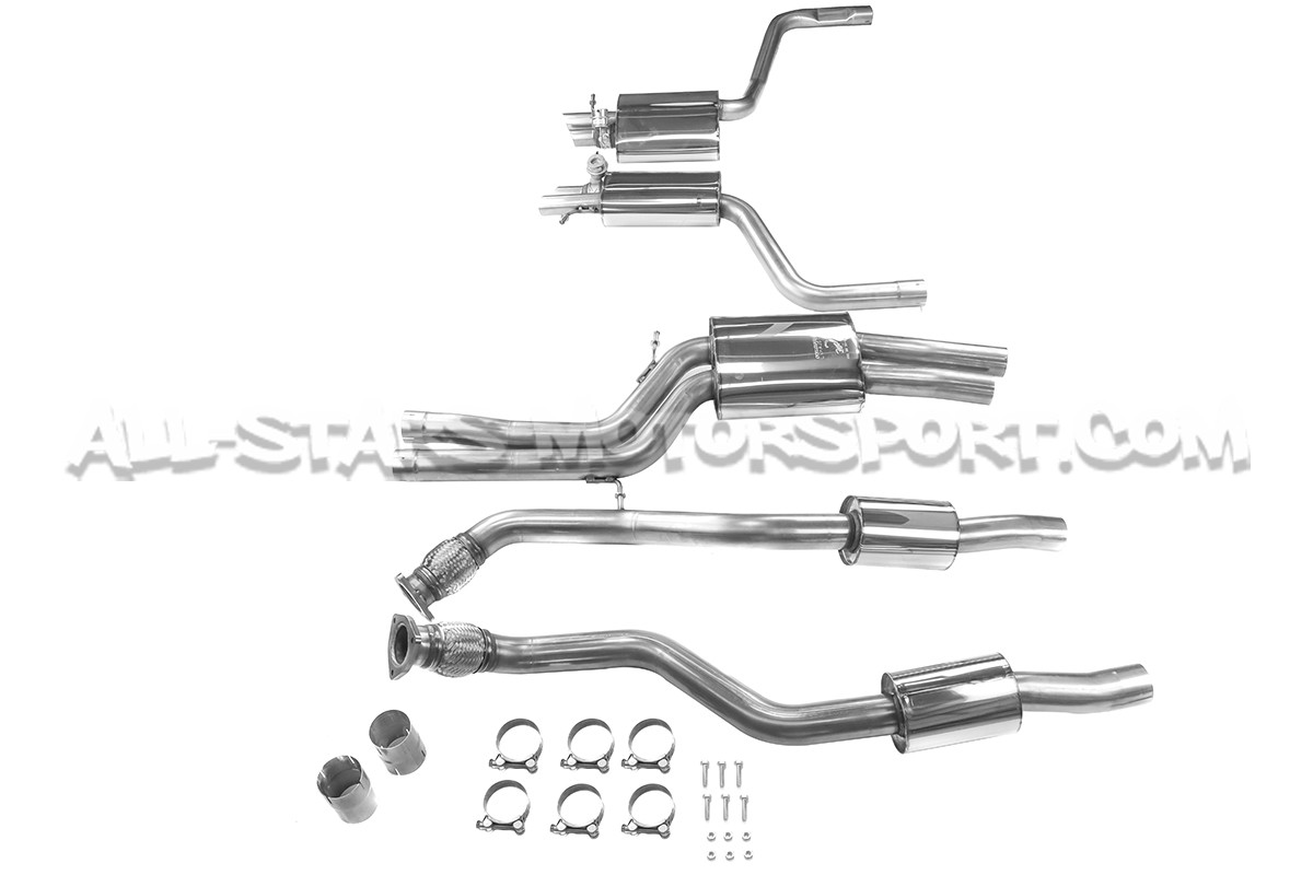 Catback Scorpion avec valves pour Audi RS4 B8
