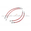 Flexibles de frein aviation Goodrigde pour Mercedes C63 AMG W204