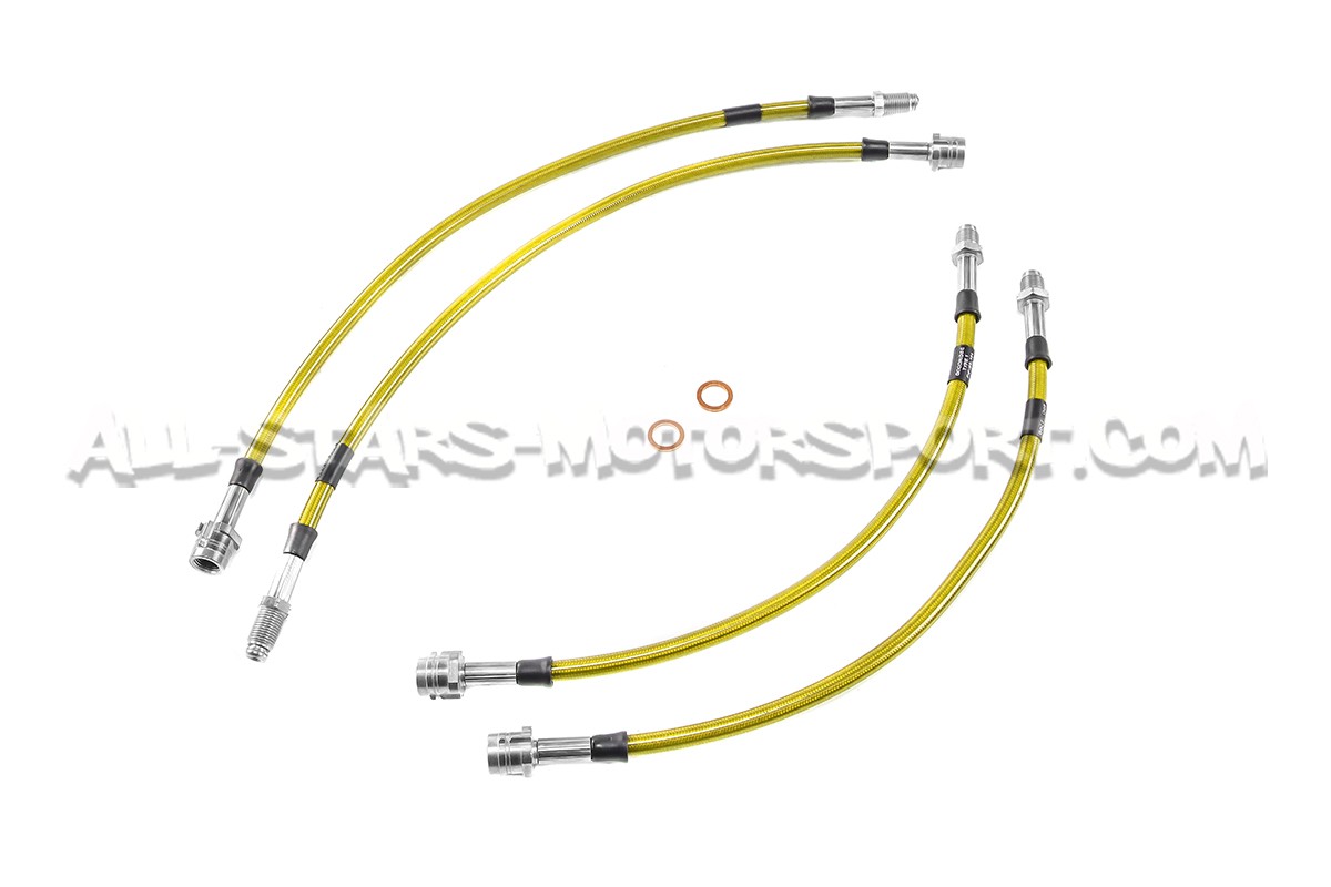 Flexibles de frein aviation Goodrigde pour Mercedes C63 AMG W204