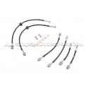 Latiguillos de freno metalicos Goodridge para Opel Corsa E OPC