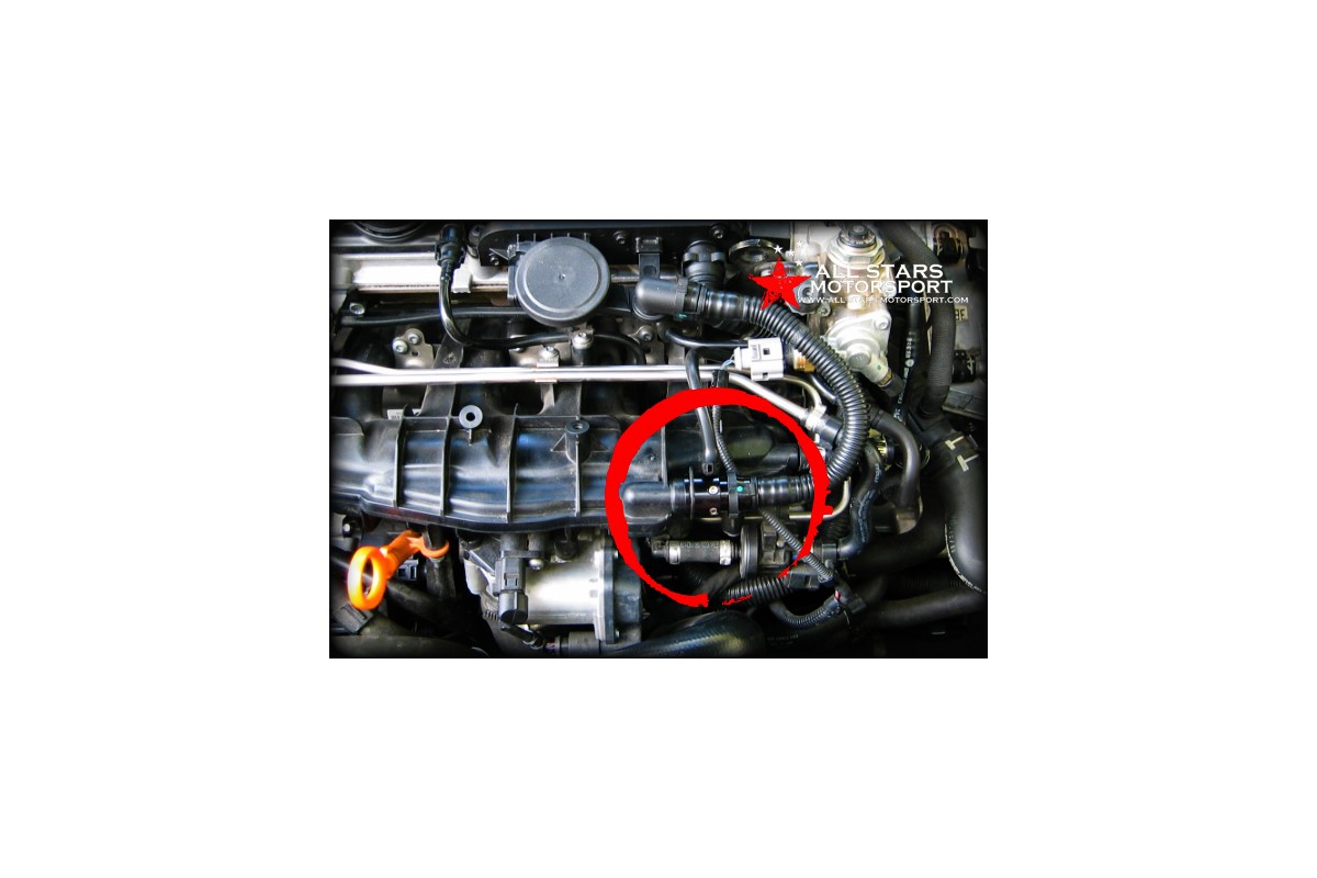 Forge boost tap gauge fitting kit for TFSI / TSI
