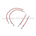 Citroen DS3 1.6 THP Goodridge Braided Brake Hose Lines Kit