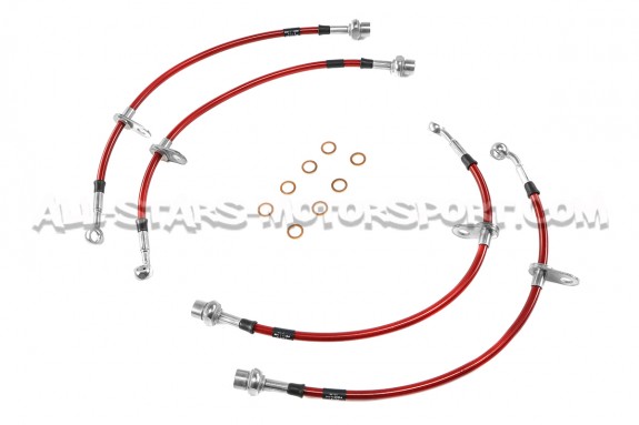 Flexibles de frein aviation Goodrigde pour Golf 4 GTI