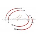 Latiguillos de freno metalicos Goodridge para Golf 4 GTI