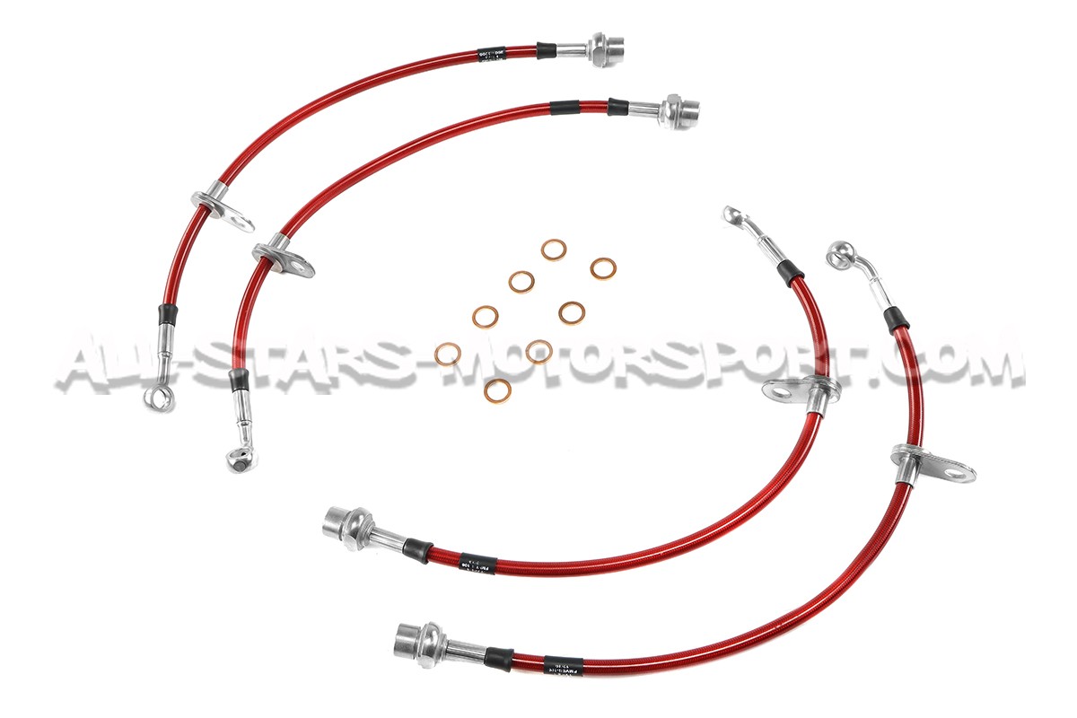 Flexibles de frein aviation Goodrigde pour Golf 4 GTI