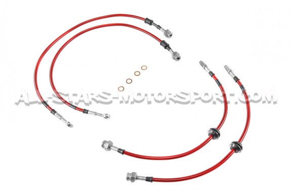 Latiguillos de freno metalicos Goodridge para Ford Focus 2 RS
