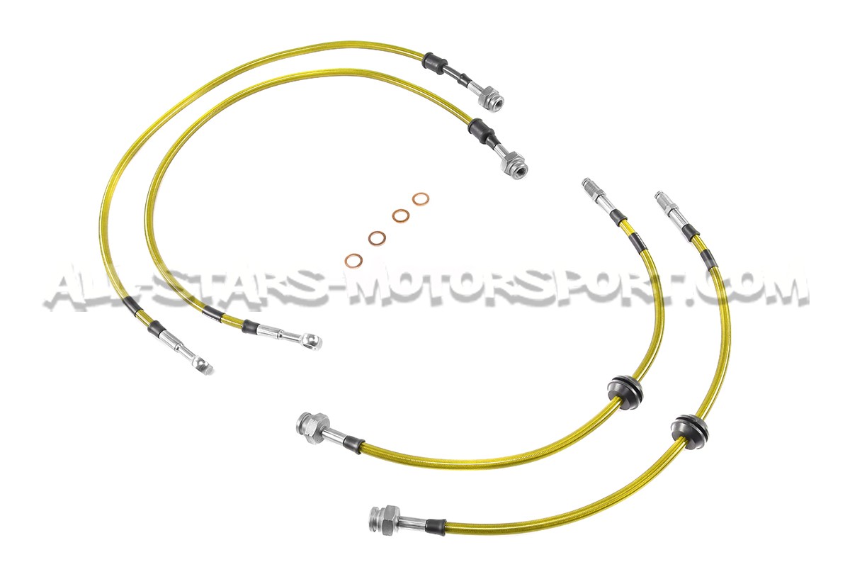 Flexibles de frein aviation Goodrigde pour Ford Focus 2 RS