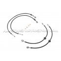Latiguillos de freno metalicos Goodridge para Ford Focus 2 RS