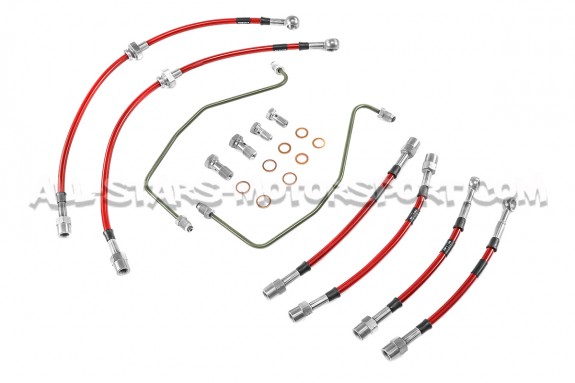 Flexibles de frein aviation Goodrigde pour Ford Focus 2 RS