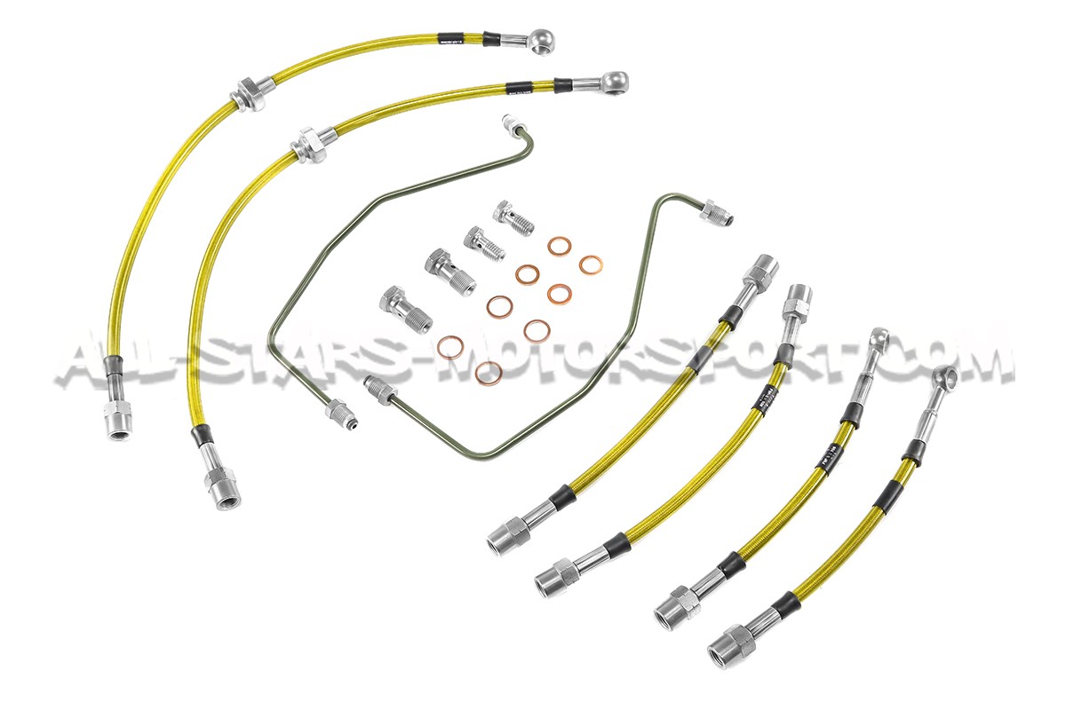 Latiguillos de freno metalicos Goodridge para Ford Focus 2 RS