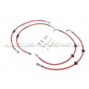Flexibles de frein aviation Goodrigde pour Opel Astra J OPC
