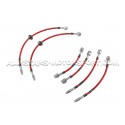 Flexibles de frein aviation Goodrigde pour Opel Astra H OPC