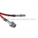 Flexibles de frein aviation Goodrigde pour Opel Astra H OPC