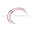 Flexibles de frein aviation Goodrigde pour Clio 3 RS 197 / Team