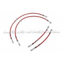 Flexibles de frein aviation Goodrigde pour Clio 3 RS 197