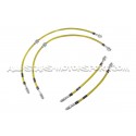 Clio 3 RS 197  Goodridge Braided Brake Hose Lines Kit