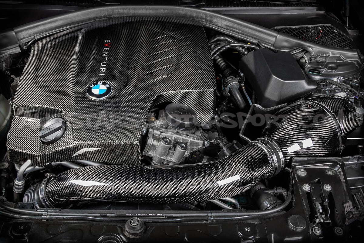 Couvre moteur carbone Eventuri pour BMW 135i / 235i / 335i / 435i N55