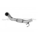 Downpipe descatalizada CTS Turbo para Golf 7 R / S3 8V / TTS Mk3