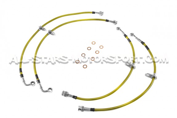 Clio 3 RS 197 Goodridge Braided Brake Hose Lines Kit