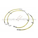 Latiguillos de freno metalicos Goodridge para Clio 3 RS 197