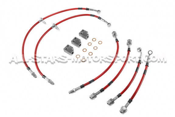 Flexibles de frein aviation Goodrigde pour Honda Civic Type R FN2