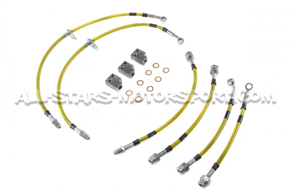 Flexibles de frein aviation Goodrigde pour Honda Civic Type R FN2