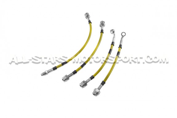 Flexibles de frein aviation Goodrigde pour Honda Civic Type R FN2
