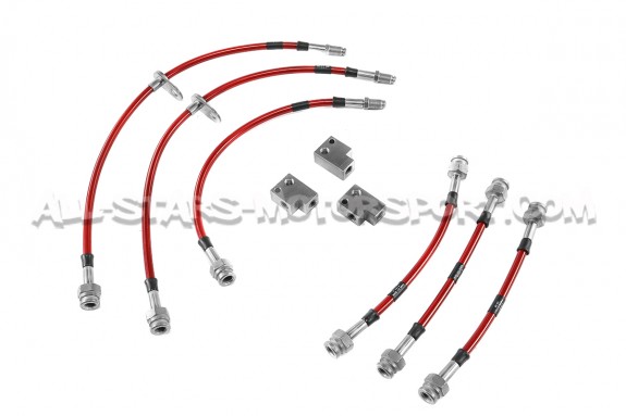Flexibles de frein aviation Goodrigde pour Honda Civic Type R FK2