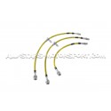 Flexibles de frein aviation Goodrigde pour Honda Civic Type R FK2