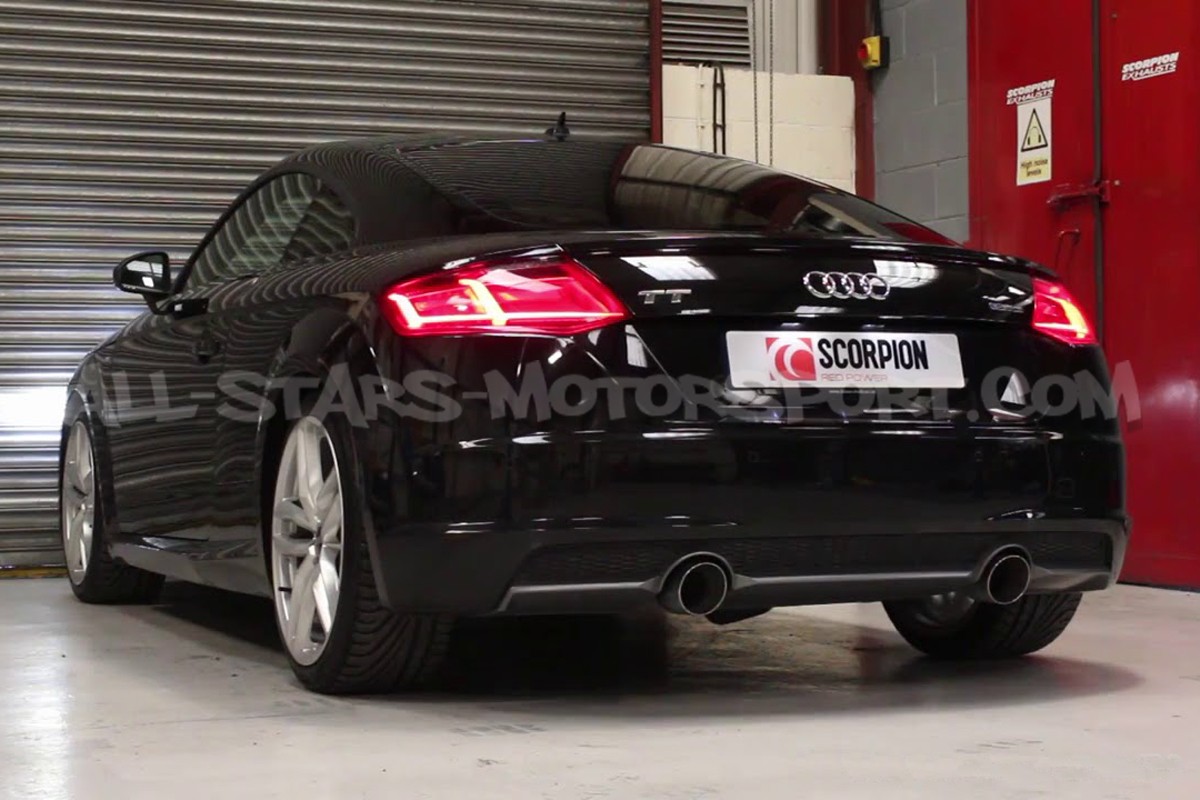 Catback Scorpion pour Audi TT Mk3 2.0 TFSI Quattro Non GPF