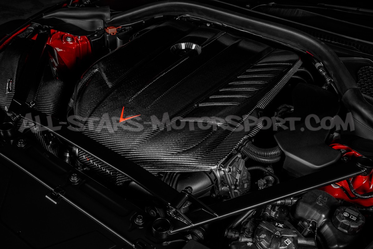 Couvre moteur carbone Eventuri pour Toyota Supra A90