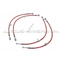 Flexibles de frein aviation Goodrigde pour Mitsubishi Lancer Evo 10