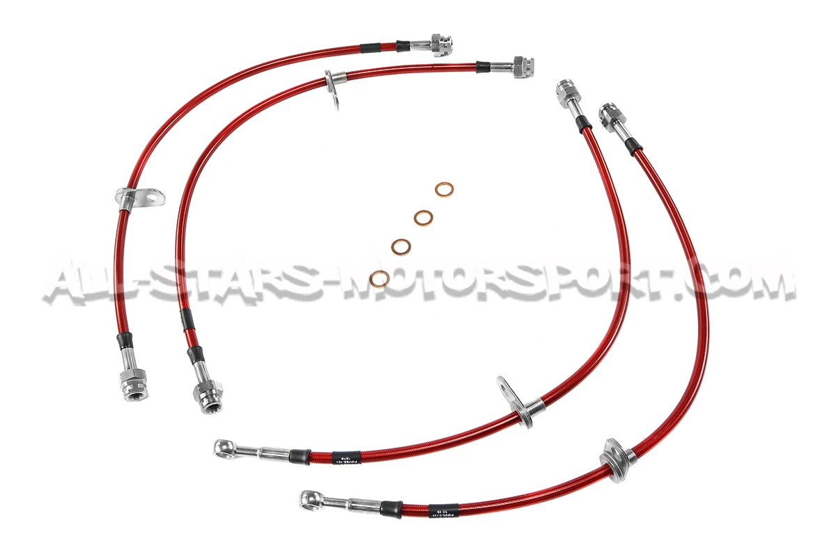 Mitsubishi Lancer Evo 8 / Evo 9 Goodridge Braided Brake Hose Lines Kit